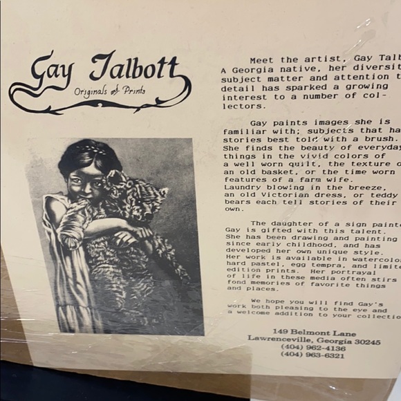 Vintage Gay Talbots Teddy Bear drying on a clothesline - Picture 2 of 6